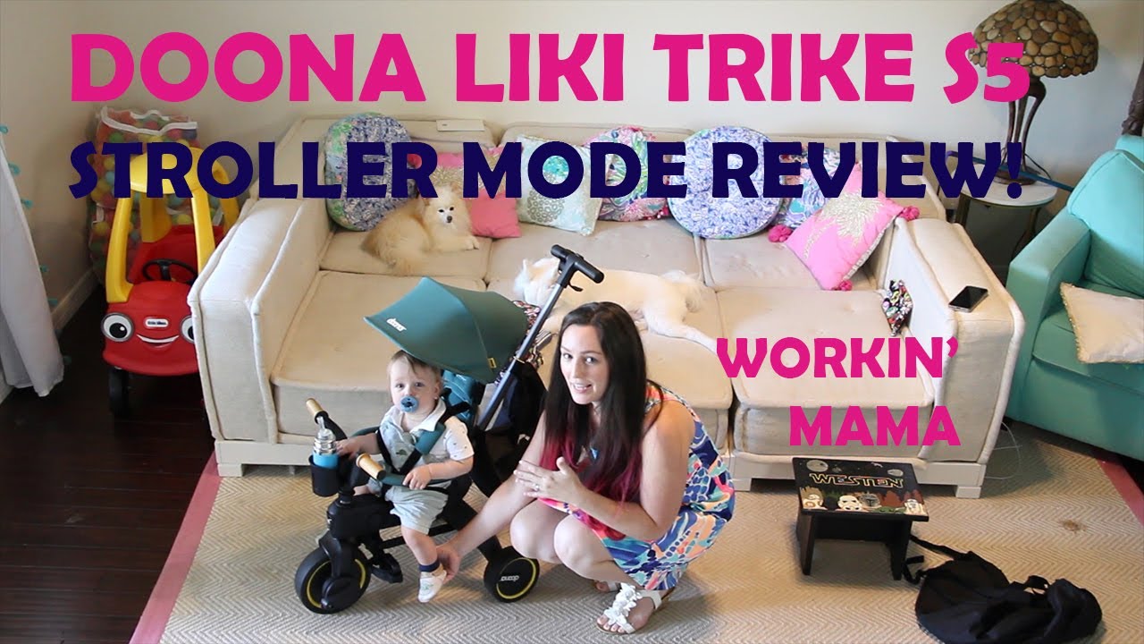 Обзор Doona Liki Trike в качестве коляски | Коляска для путешествий | Doona Liki S5 | Режим родительской коляски