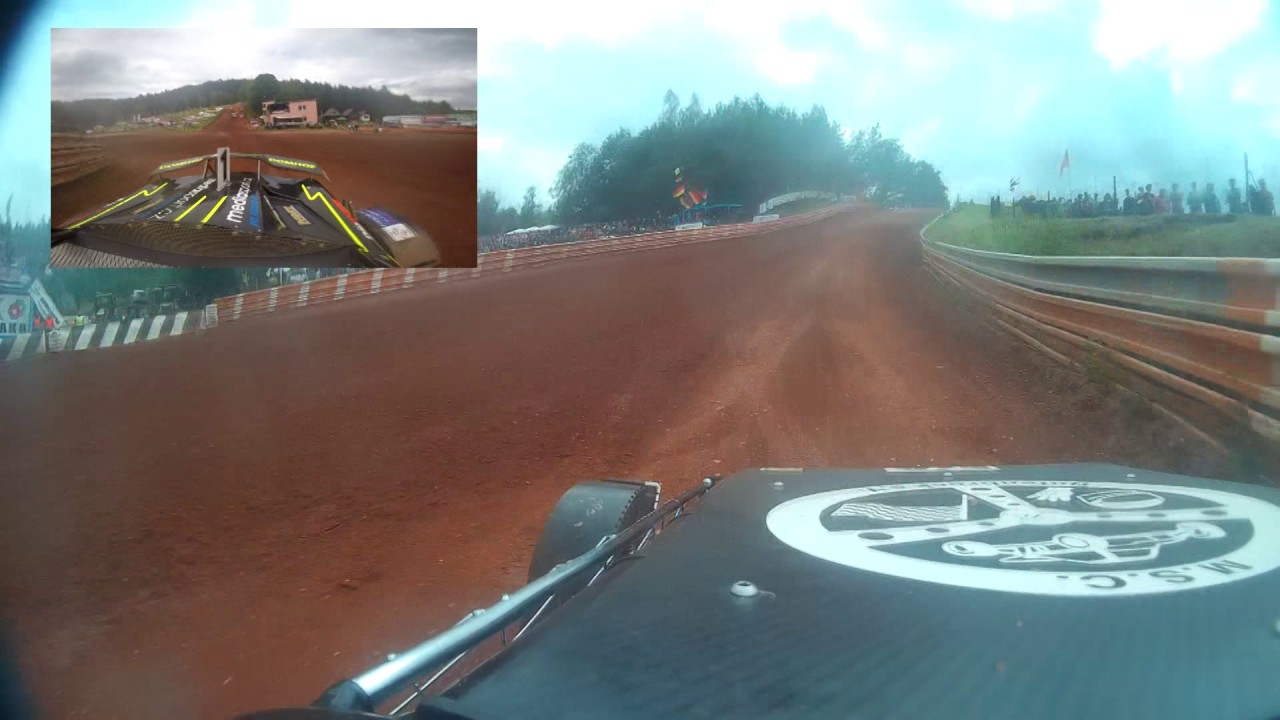 Bernd Stubbe Onboard - Autocross Nova Paka 2017 (CZ) - Semi Final - www.buchse.de