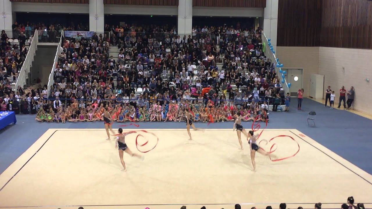 Équipe de France de GR 5 Rubans 2015 à Issy-les-Moulineaux