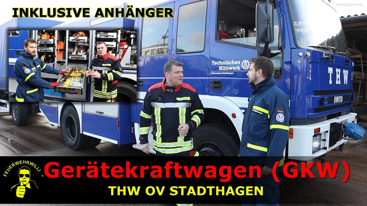 Gerätekraftwagen (GKW) des THW OV Stadthagen