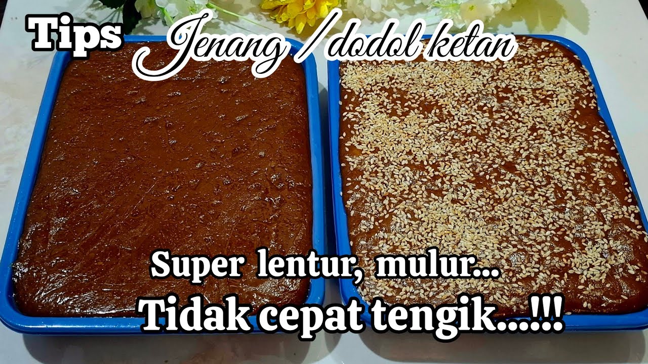 Dodol/ jenang ketan tidak cepat tengik, awet lentur & mulur. #jenang #dodolketan #idejualan