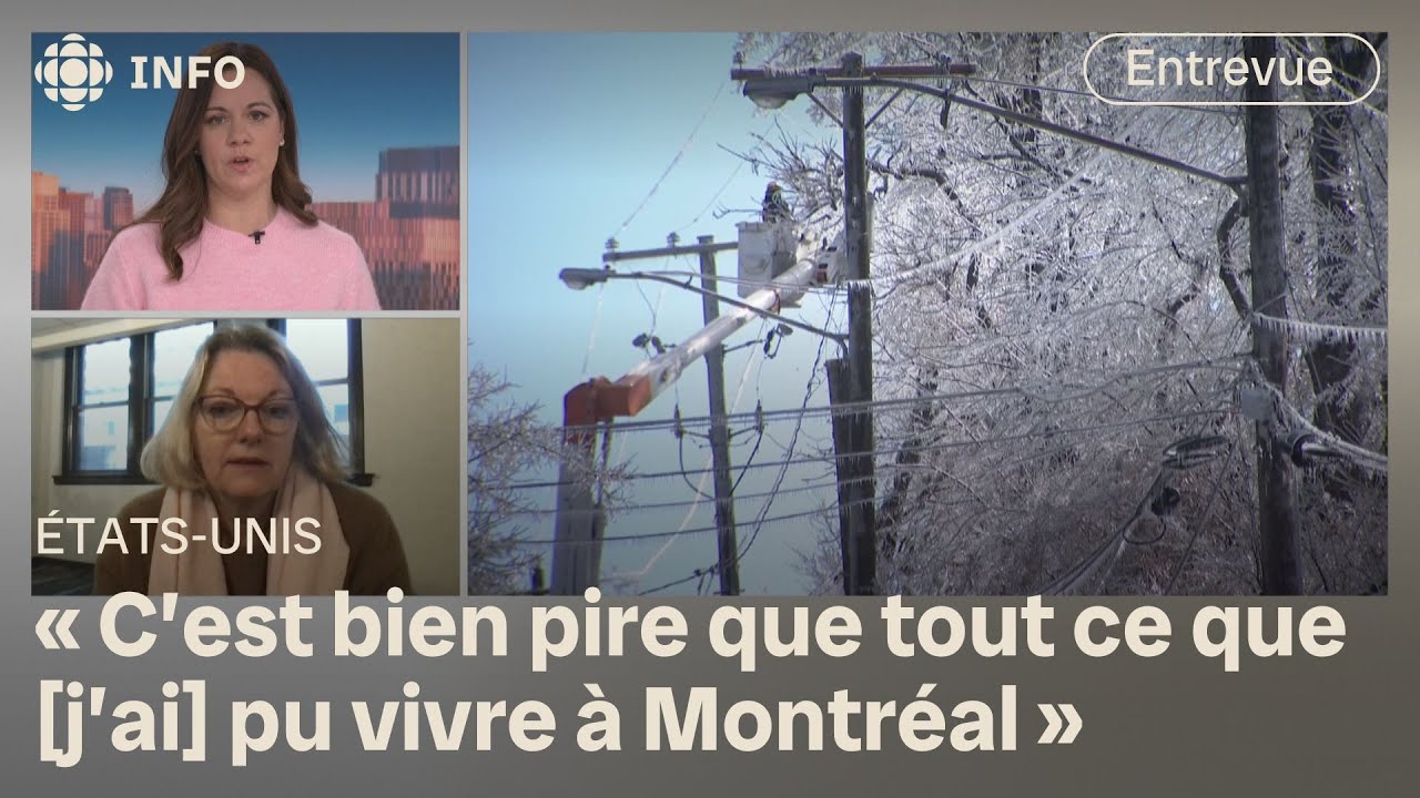 Nashville, dans le sud des États-Unis, paralysée par le verglas | Première ligne