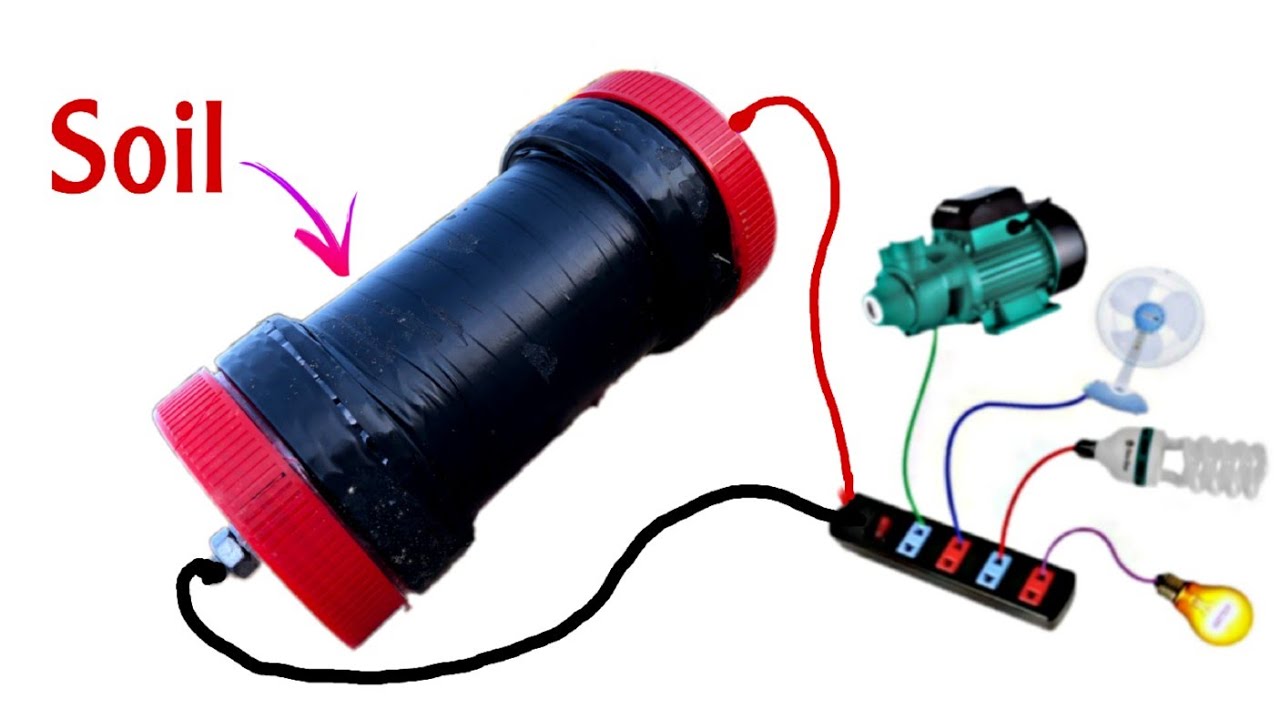 I Turn Soil into a Free 220v Battery at Home, Part 2