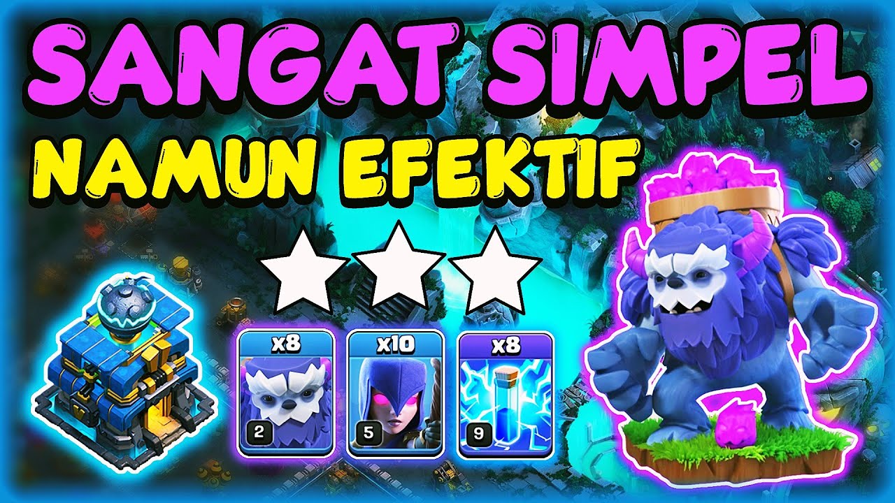 YETI WITCH TH 12 DI KOMBO DENGAN SEPEL PETIR SEMUA BASE AUTO RATA