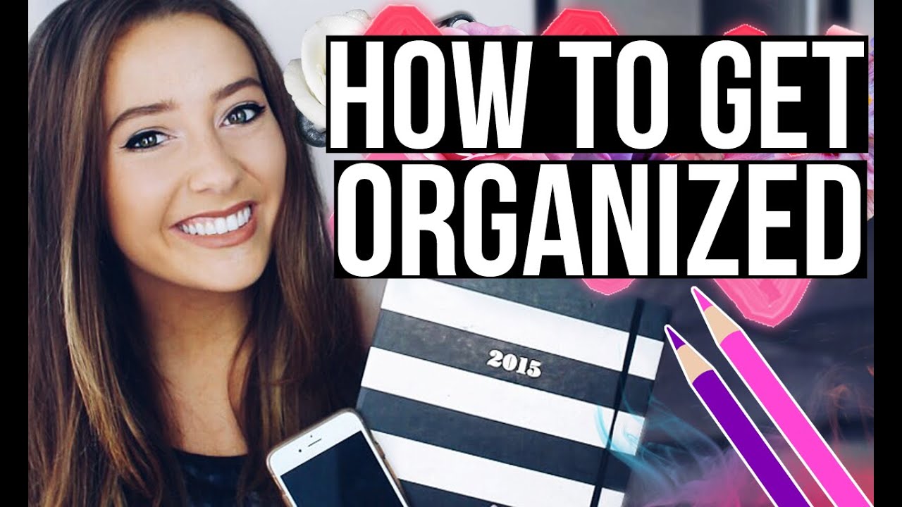 How to Get + STAY Organized! | Caitlin Bea