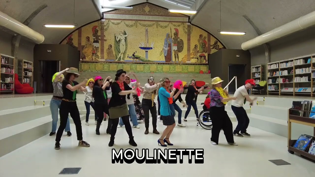 Flashmob Aqua-Libris – 10 ans, ça se fête en rythme !