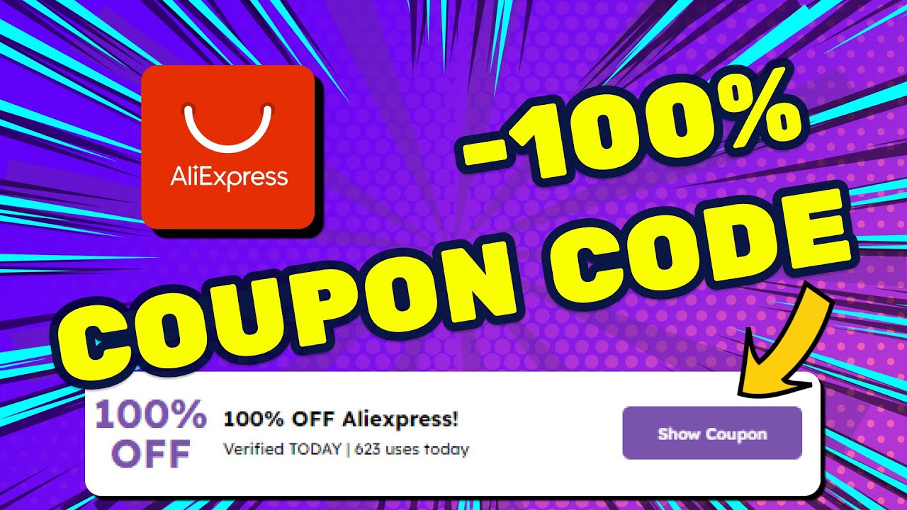 NEW AliExpress COUPON CODE 2026 | Get 100% OFF Discount Code | Use These AliExpress Promo Codes!