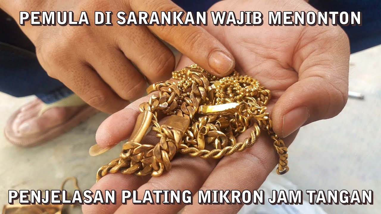 Penjelasan Plating Mikron Jam Tangan #all #gold