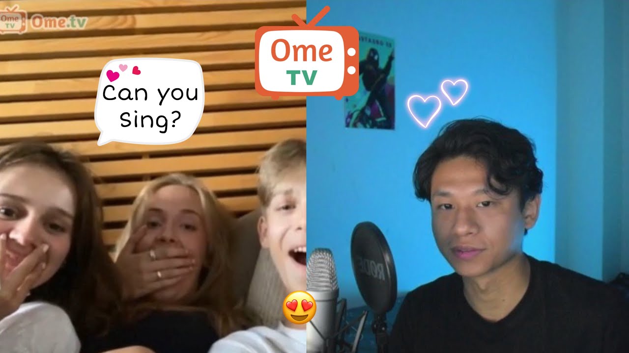 The Singing Rizz✨| Singing to Strangers on Ometv |