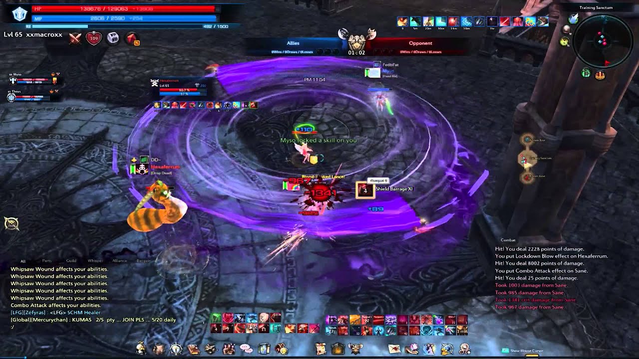 Tera Lancer 3v3 Matches (Lancer,Sorc,Priest) #1