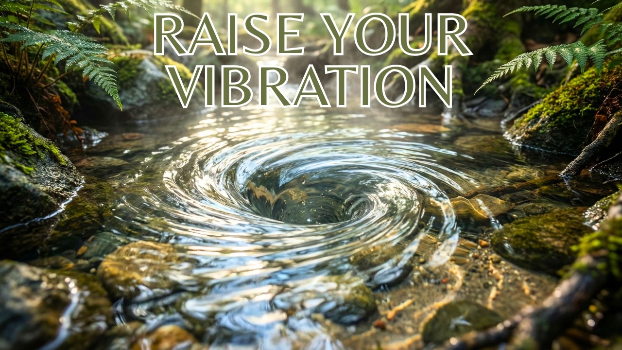 Raise Your Vibration | Positive Energy Water Soundscape (432Hz)