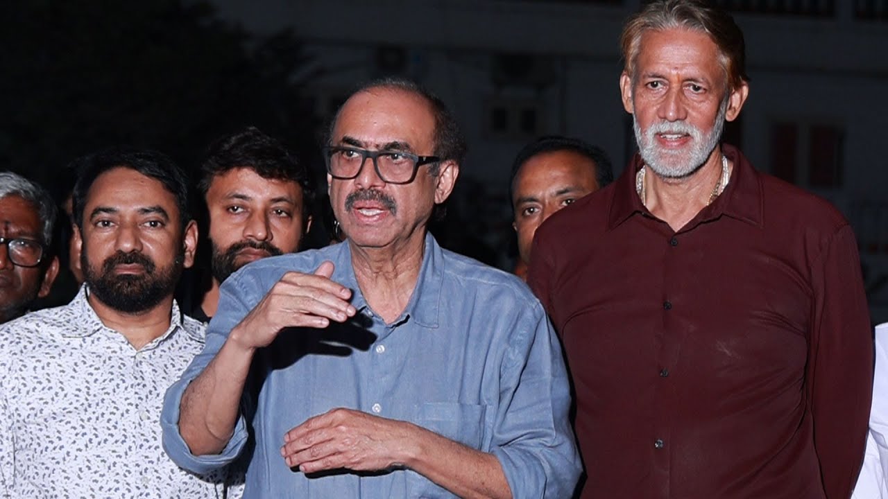 Producer Suresh Babu Press Meet After Winning as President In Telugu Film Chamber Elections