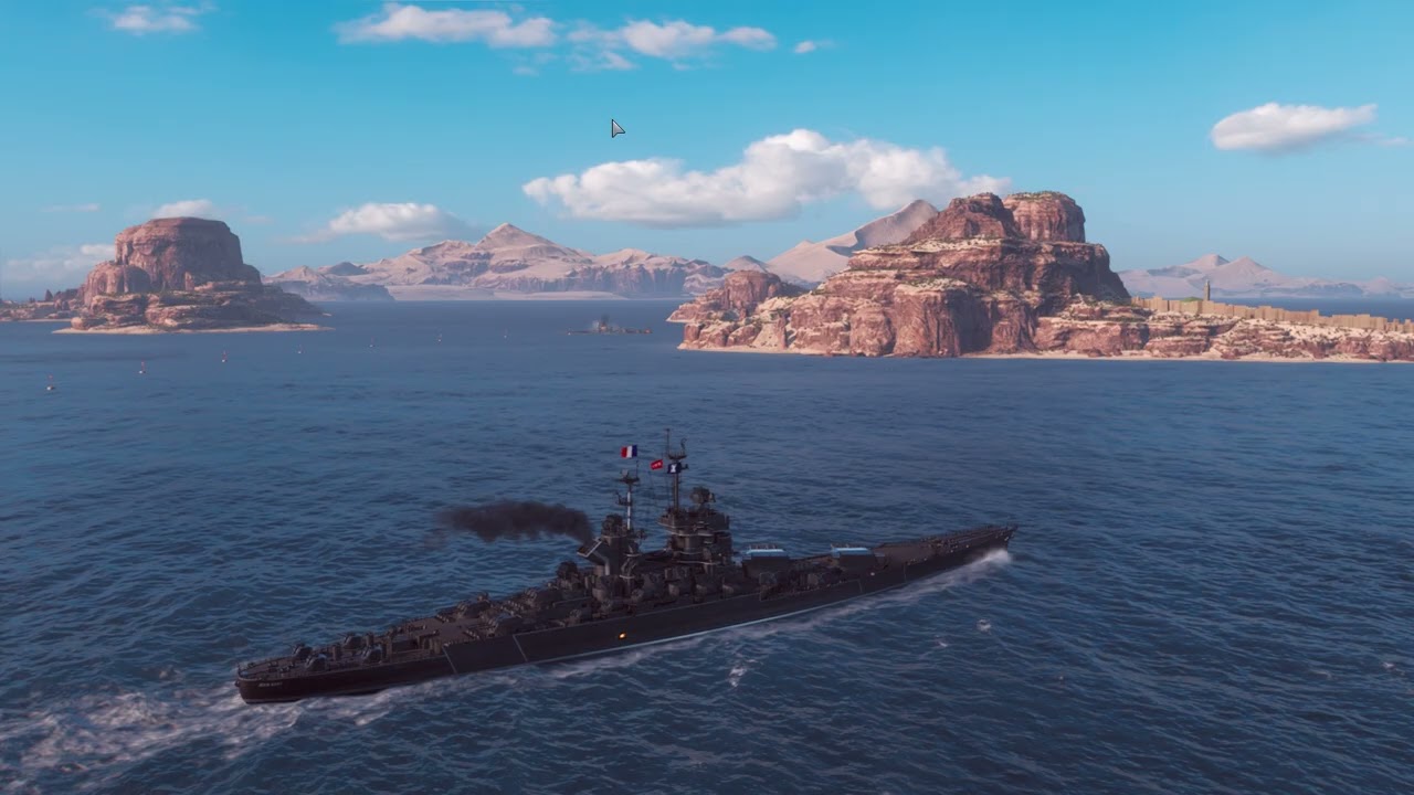 World of Warships  : Asymmetric Battles  : Jean Bart &  Bourgogne