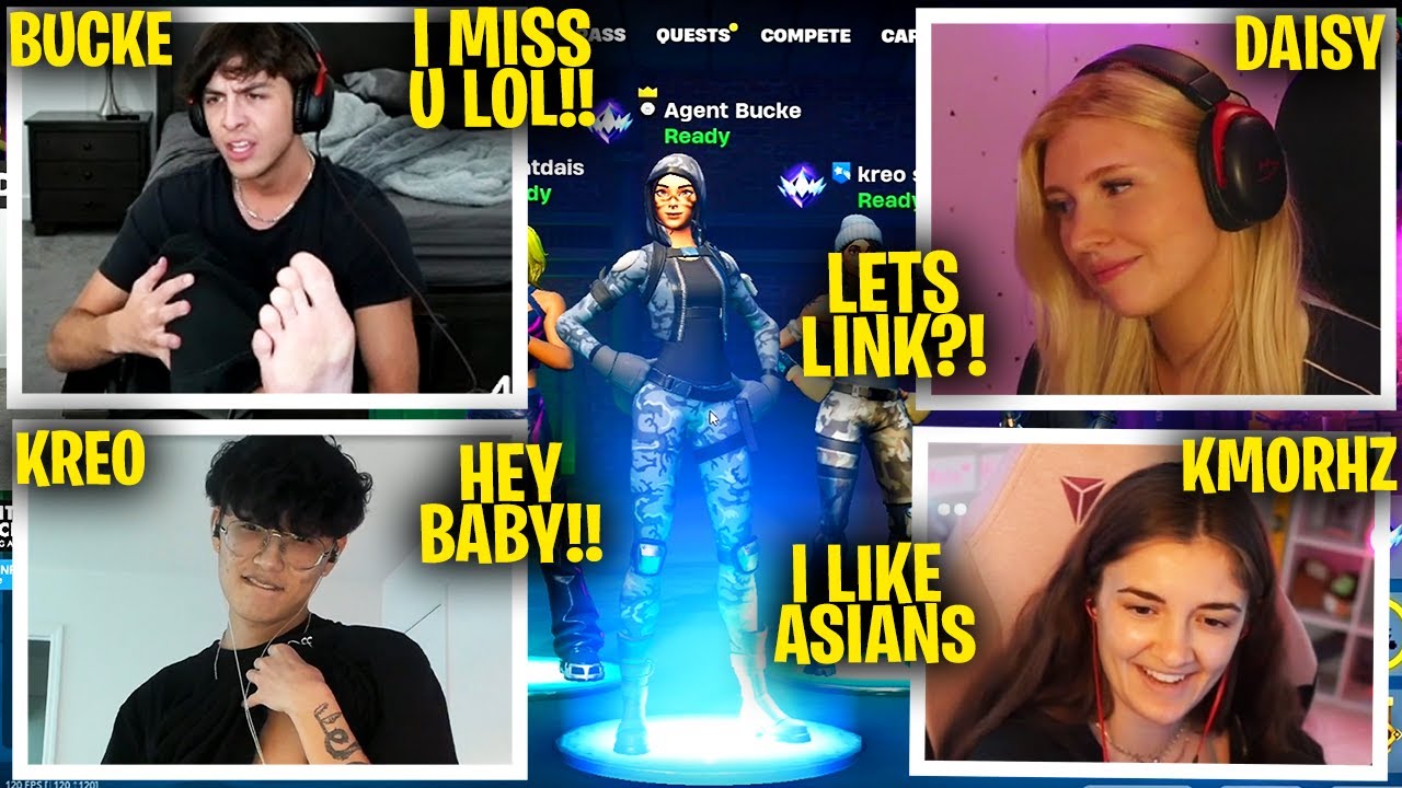 BuckeFPS & Kreo Go On The FUNNIEST DOUBLE DATE With Bucke's EX *TURNTDAISY*