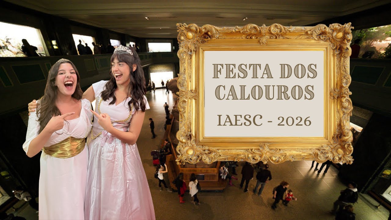 Festa dos calouros no IAESC - nossa noite no museu ✨