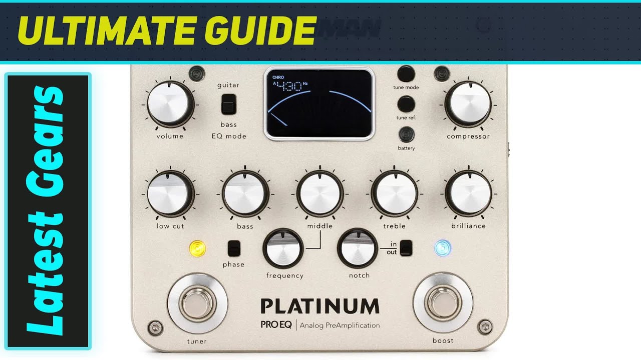 Fishman Platinum Pro EQ DI: The Ultimate Acoustic Guitar Preamp