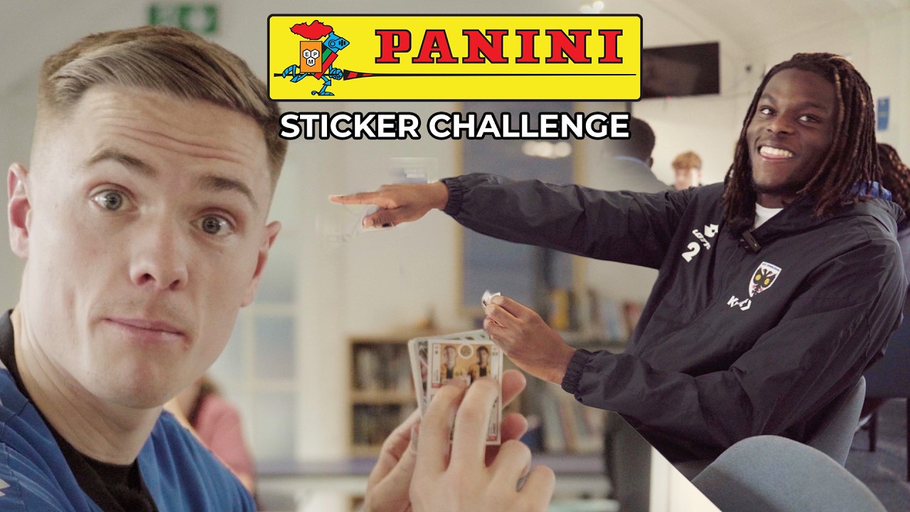 Вызов стикеров Panini: Натан Бишоп против Натана Асимве 🟡🔵