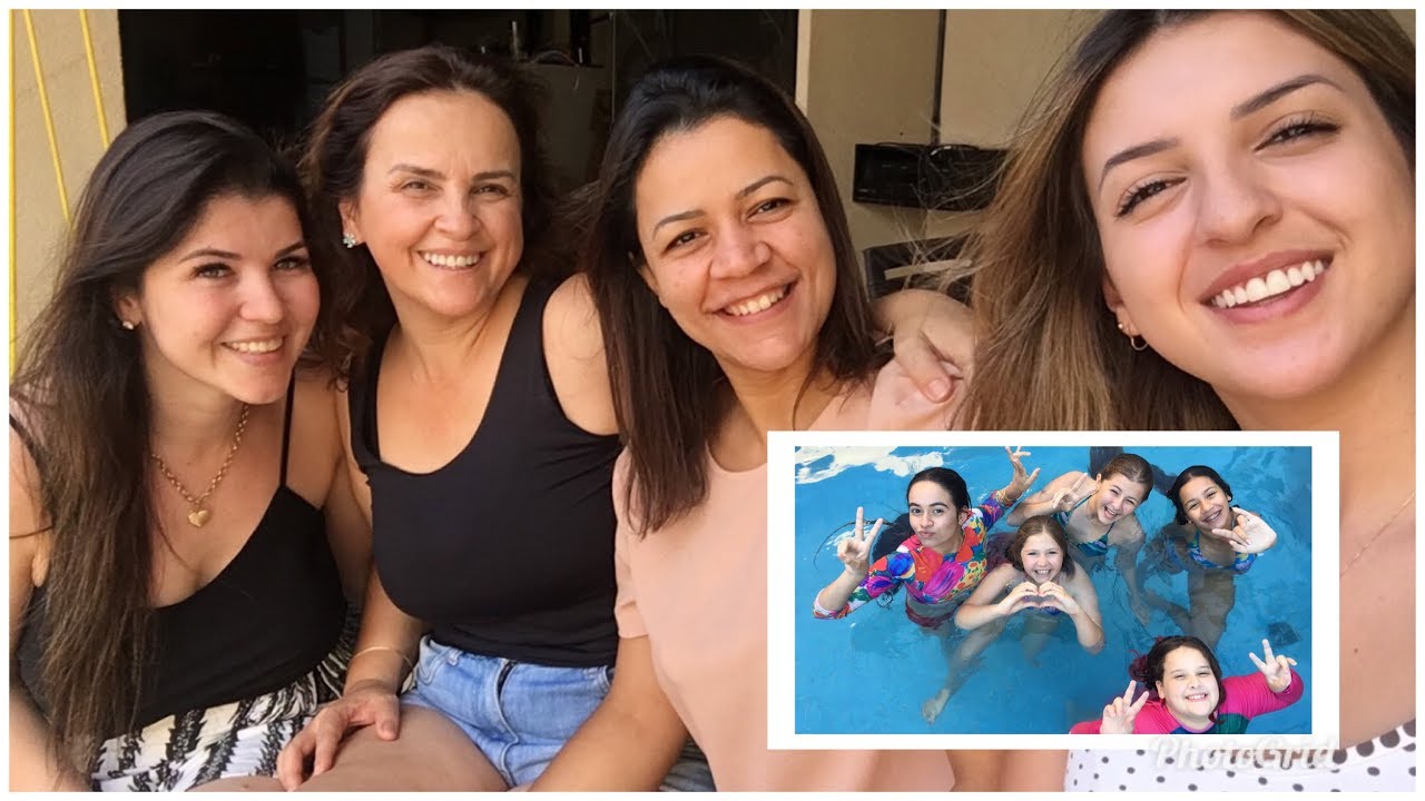 VLOG- DOMINGO PISCINA E AMIGOS
