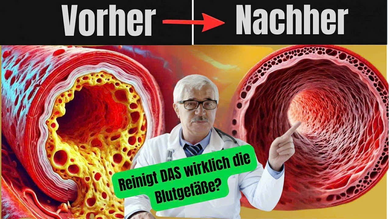 🫀 Arterien reinigen: Dieser einfache Test zeigt Ihr wahres Herzinfarkt-Risiko!