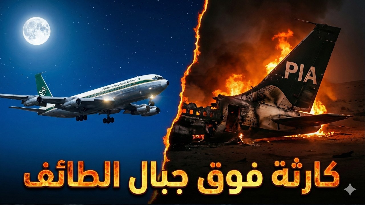 كارثة الرحلة 740 المنسية: طائرة الحجاج التي انفجرت فوق جبال الطائف