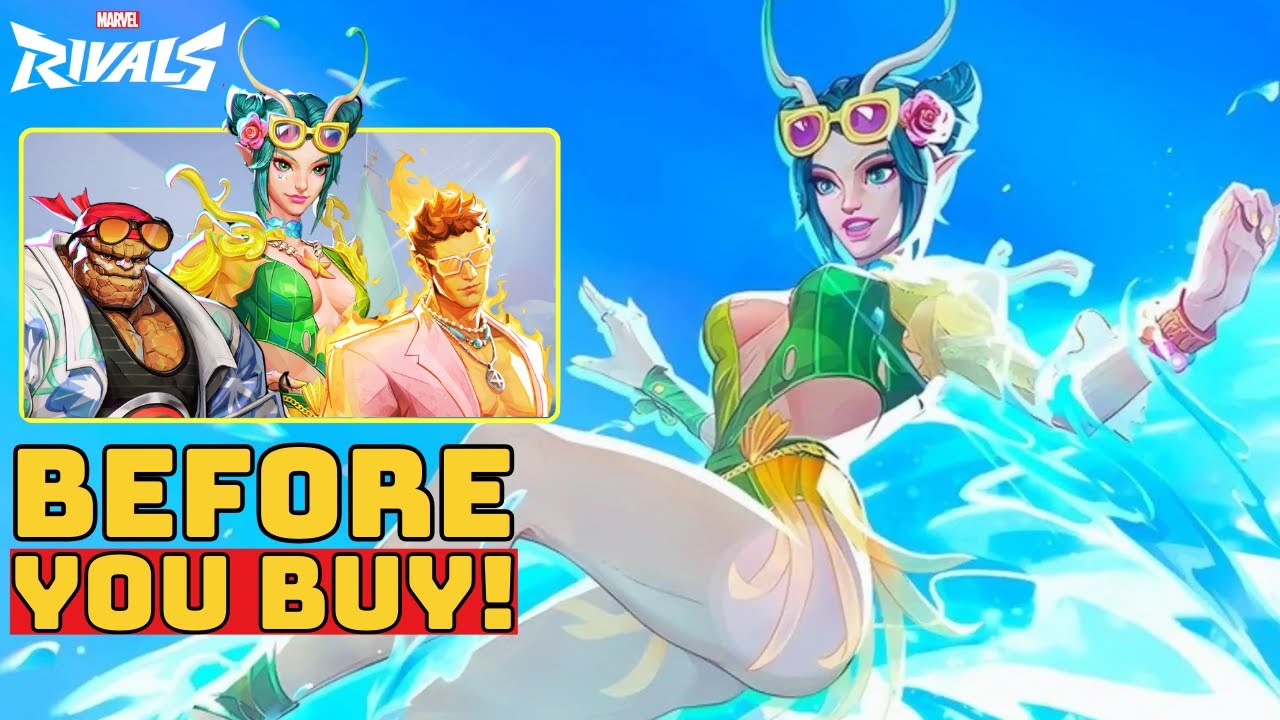 Mantis Oceanic Harmony Skin Showcase | Before You Buy - Marvel Rivals