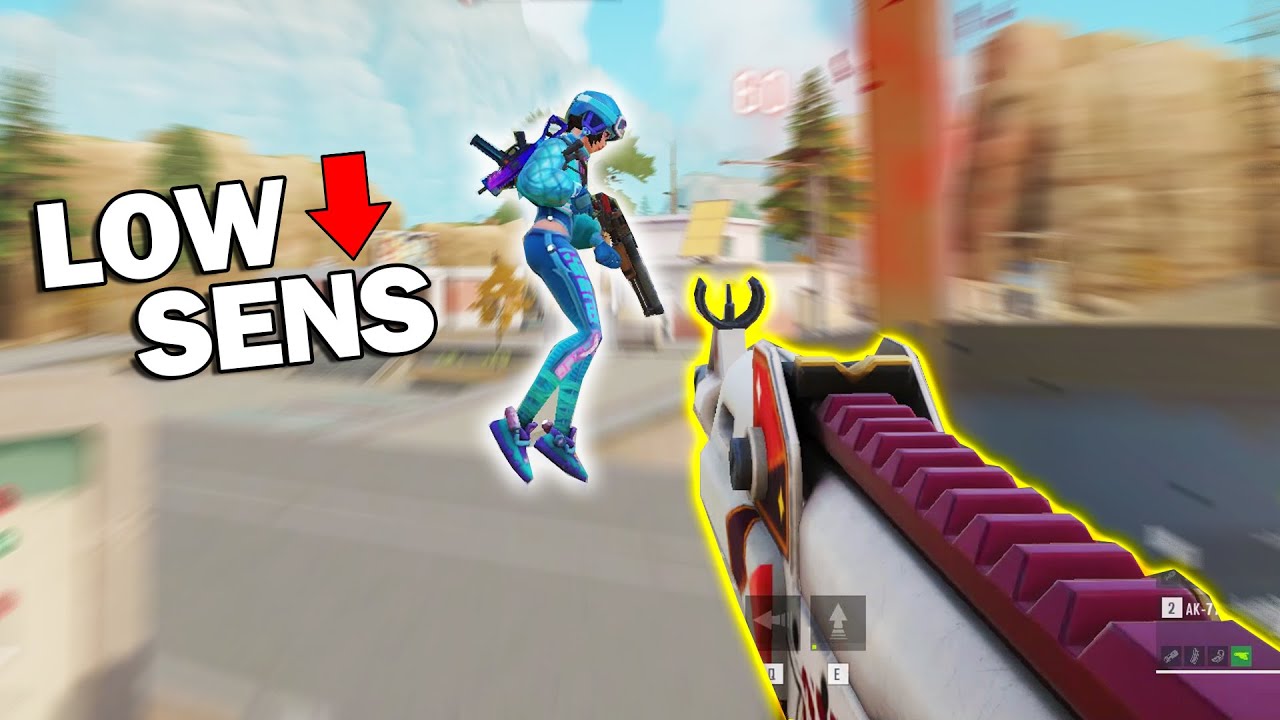 AK 77 RECOIL CONTROL WITH LOW SENSITIVITY! (FARLIGHT 84)