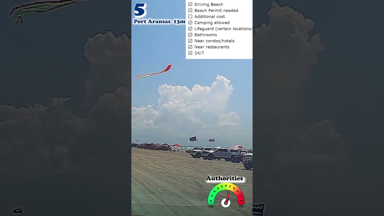 5: Top 10 Beaches Corpus Christi area, guide, tips, info 