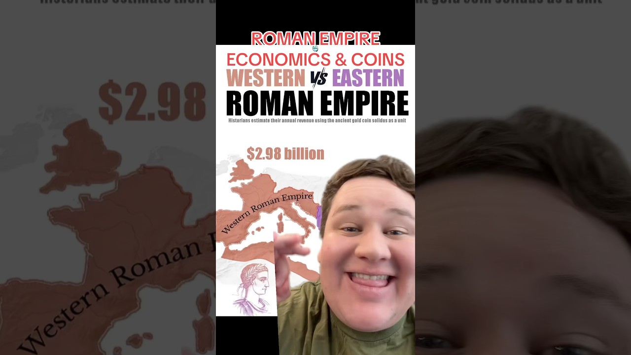 ROMAN EMPIRE ECONOMICS & ROMAN COINS #history #historical #historyfacts #map #rome #roman #coin