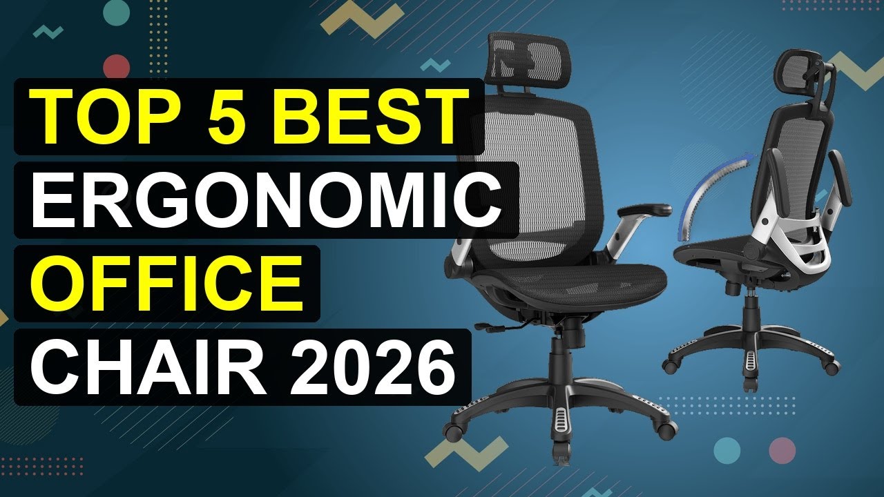 Top 5 Best Ergonomic Office Chair 2026 | Top Ergonomic Office Chair For Comfort