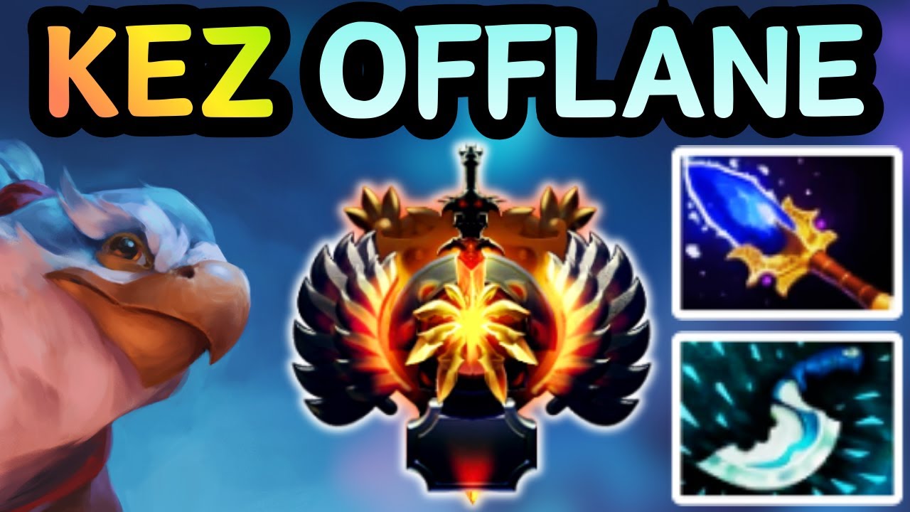 🔥 KEZ — THE REAL OFFLANE GOD | DOTA 2 GAMEPLAY 🔥