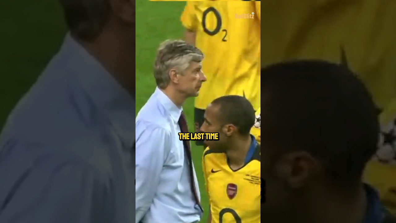 The reason Arsenal lost the 2006 champions league against Barcelona.💔🥺
