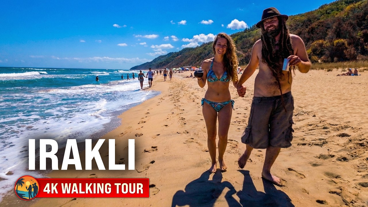 Прогулка по Иракли, Болгария: Один из последних диких пляжей Европы