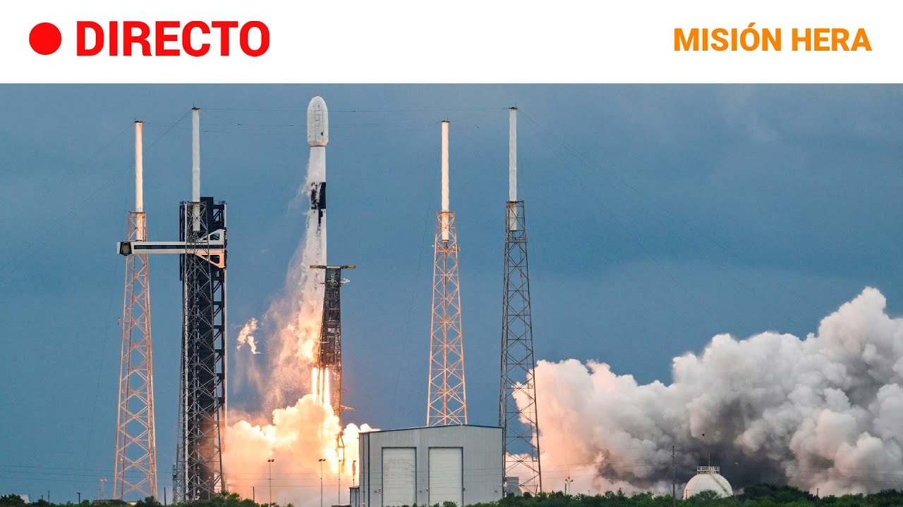 MISIÓN HERA: LANZAMIENTO de la NASA y la ESA desde un FALCON, para ESTUDIAR ASTEROIDES | RTVE
