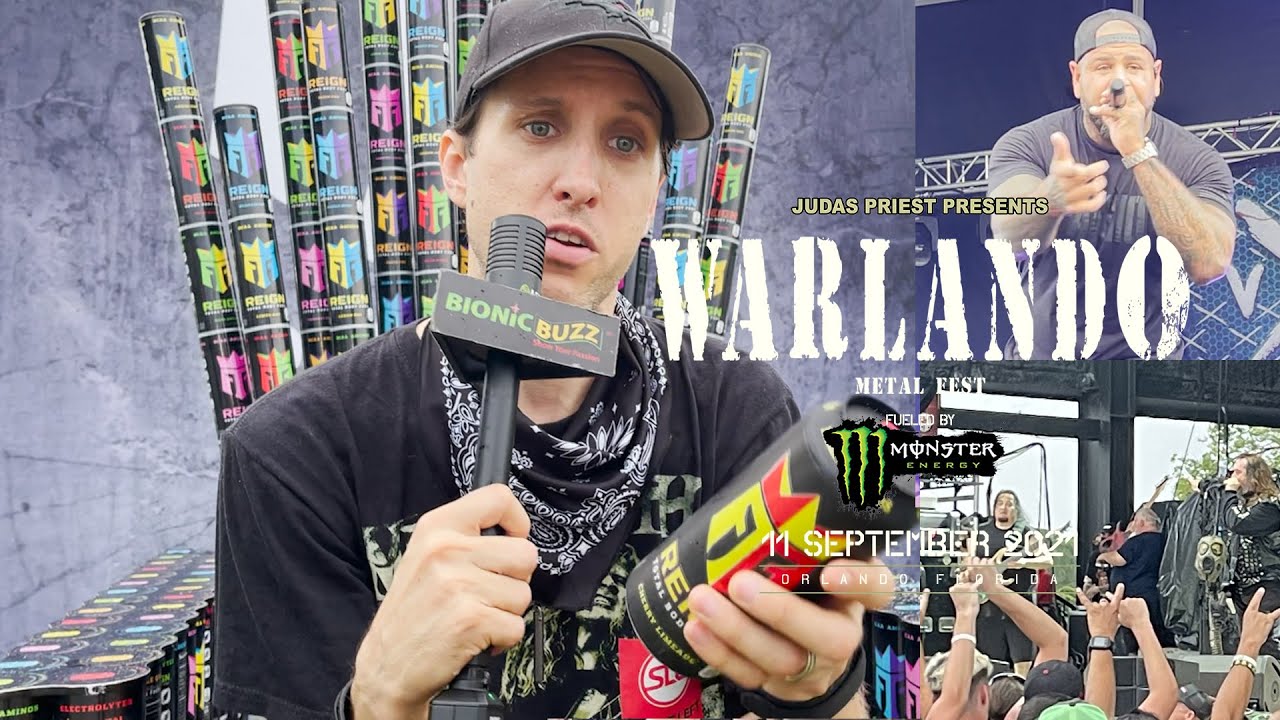 Discovered REIGN Body Fuel at Warlando Metal Fest