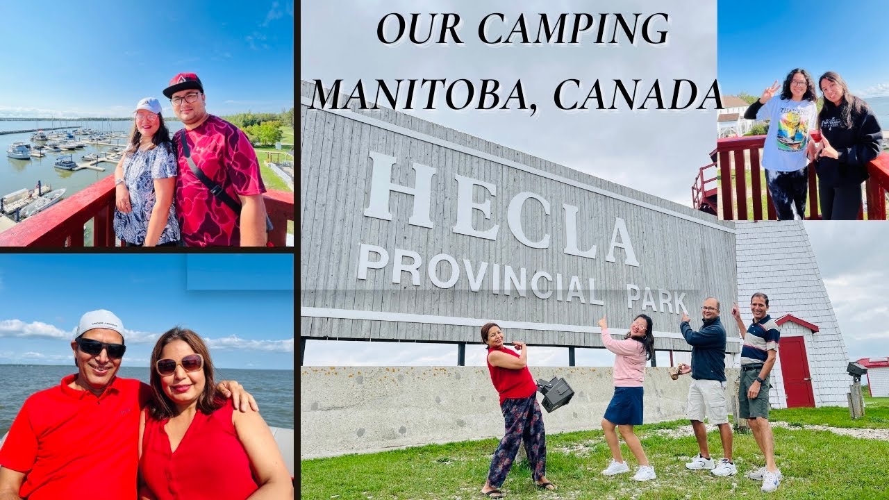 Camping at Hecla Provincial Park, Manitoba, Canada // Sun Rise, and Gull Harbour Visit