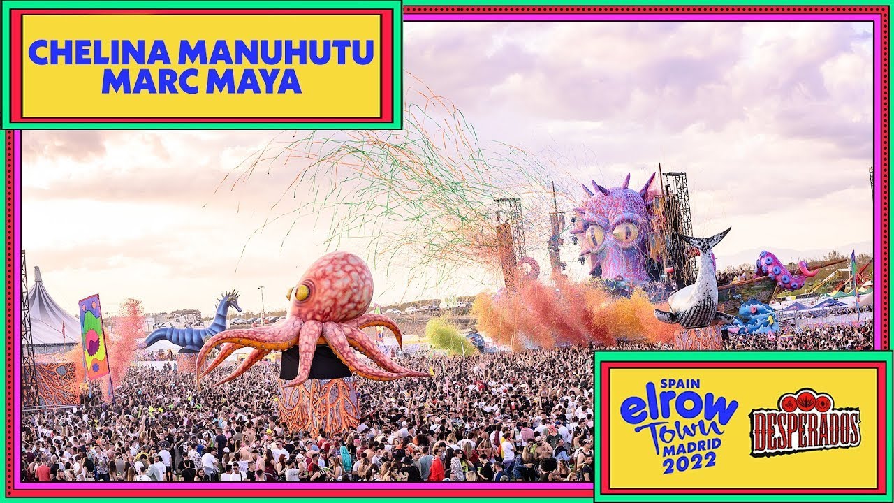 Chelina Manuhutu Support Antony PL & Terry - Pump it @ Elrow, Madrid 15.04.2022