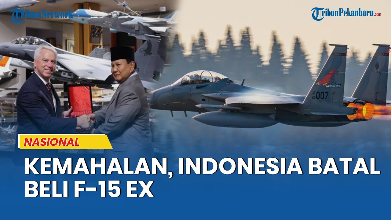 Boeing Pastikan Batalkan Penjualan F-15 EX ke Indonesia, Harga Kemahalan