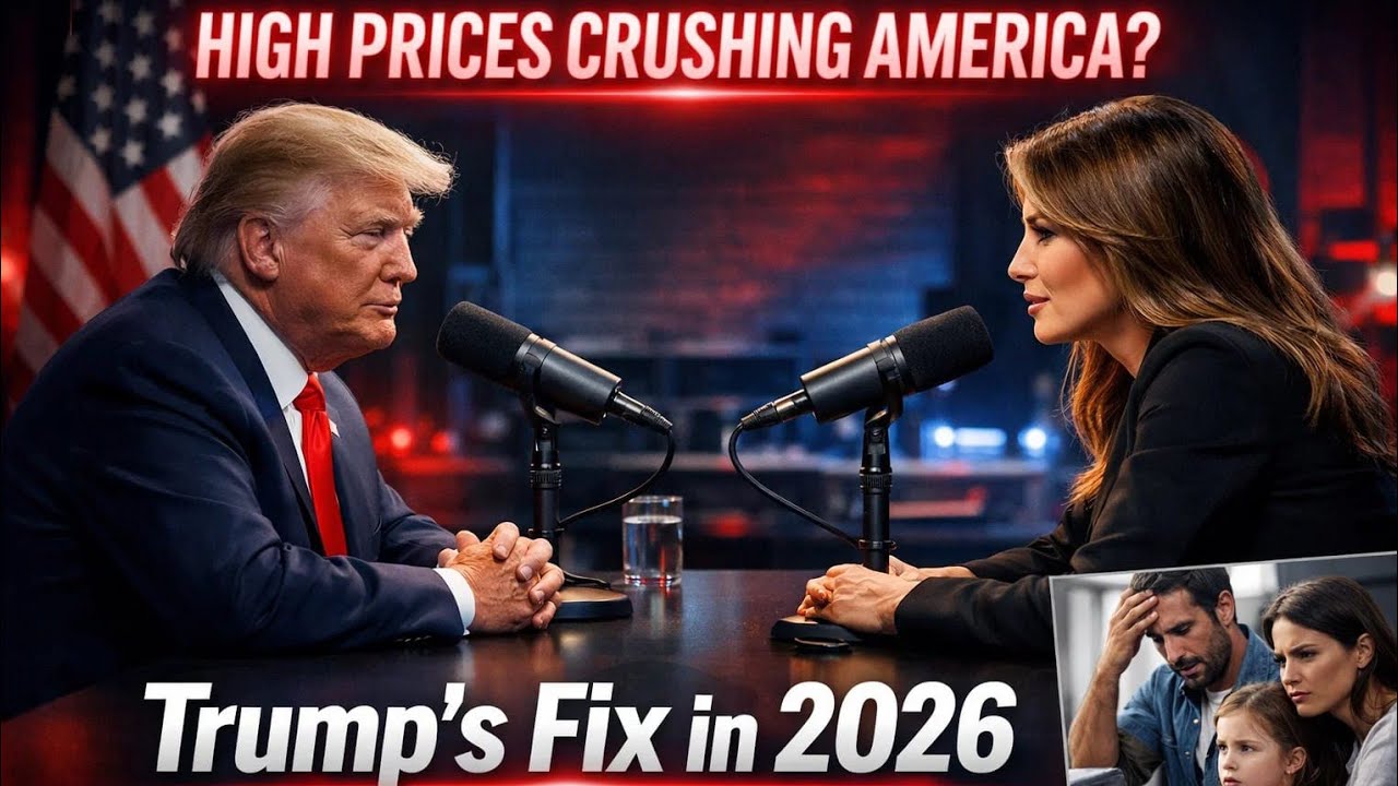 America Is Too Expensive? Trump Warns 2026 Economy Shock | Melania Podcast