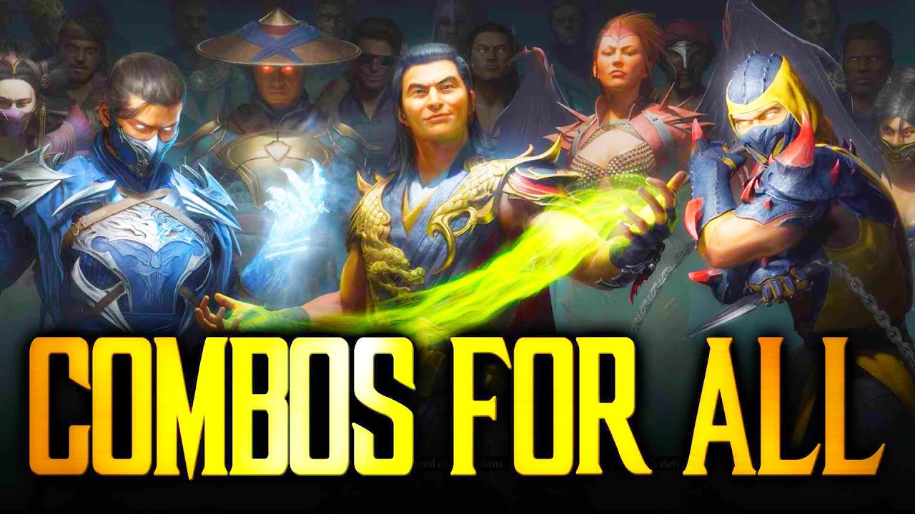 Mortal Kombat 1: All Combos - Every Character! MK1 Combo Video Compilation! Entire Roster Combos!