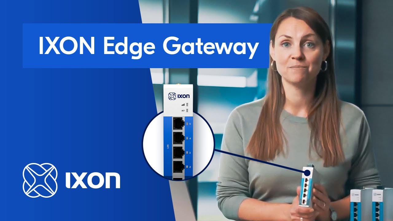 IXrouter3 edge gateway introduction - IXON