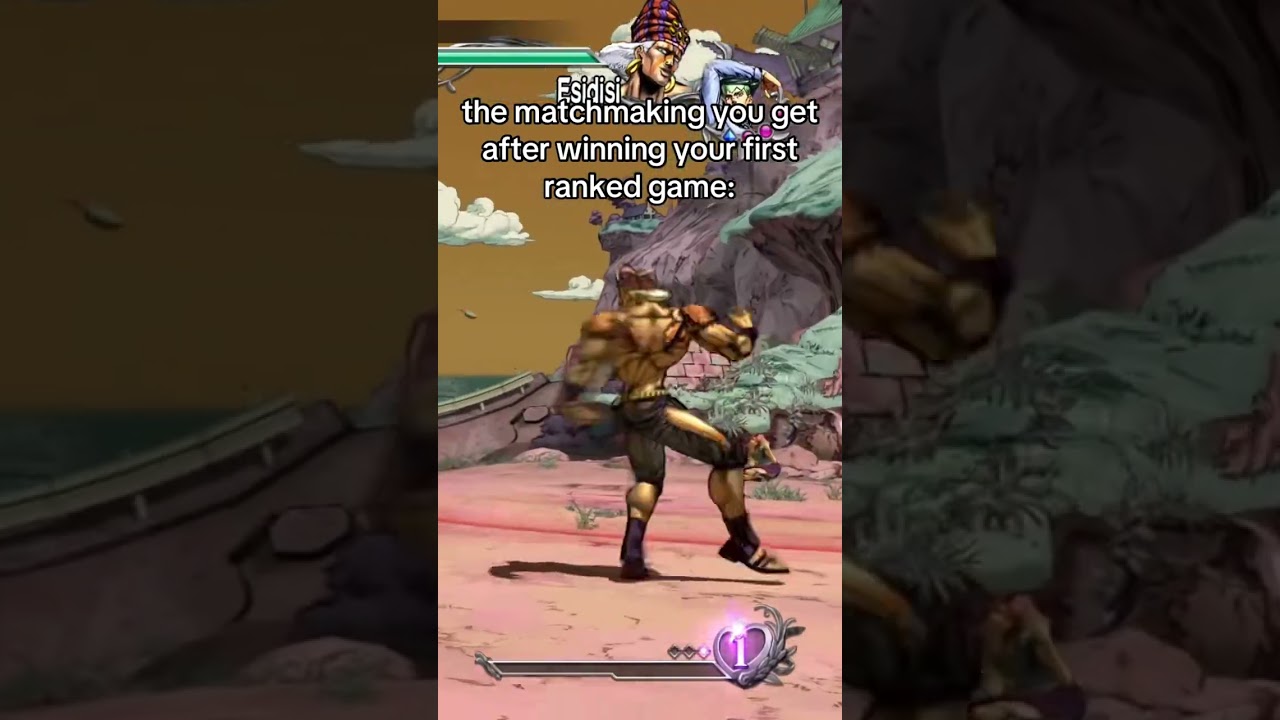 The INSANE Matchmaking You Get After Just One Win 🤣 - (Subscribe for More! 🔔) #gaming #jjba #jojo