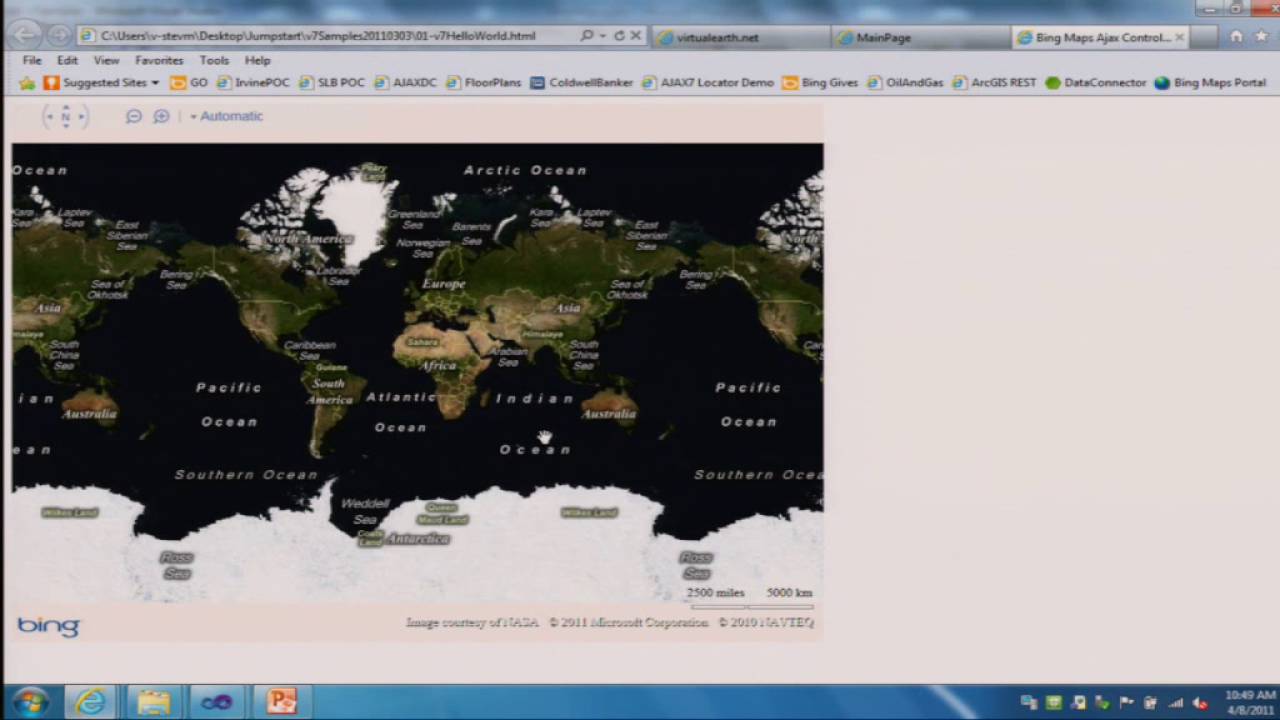 Developing Bing Maps Applications