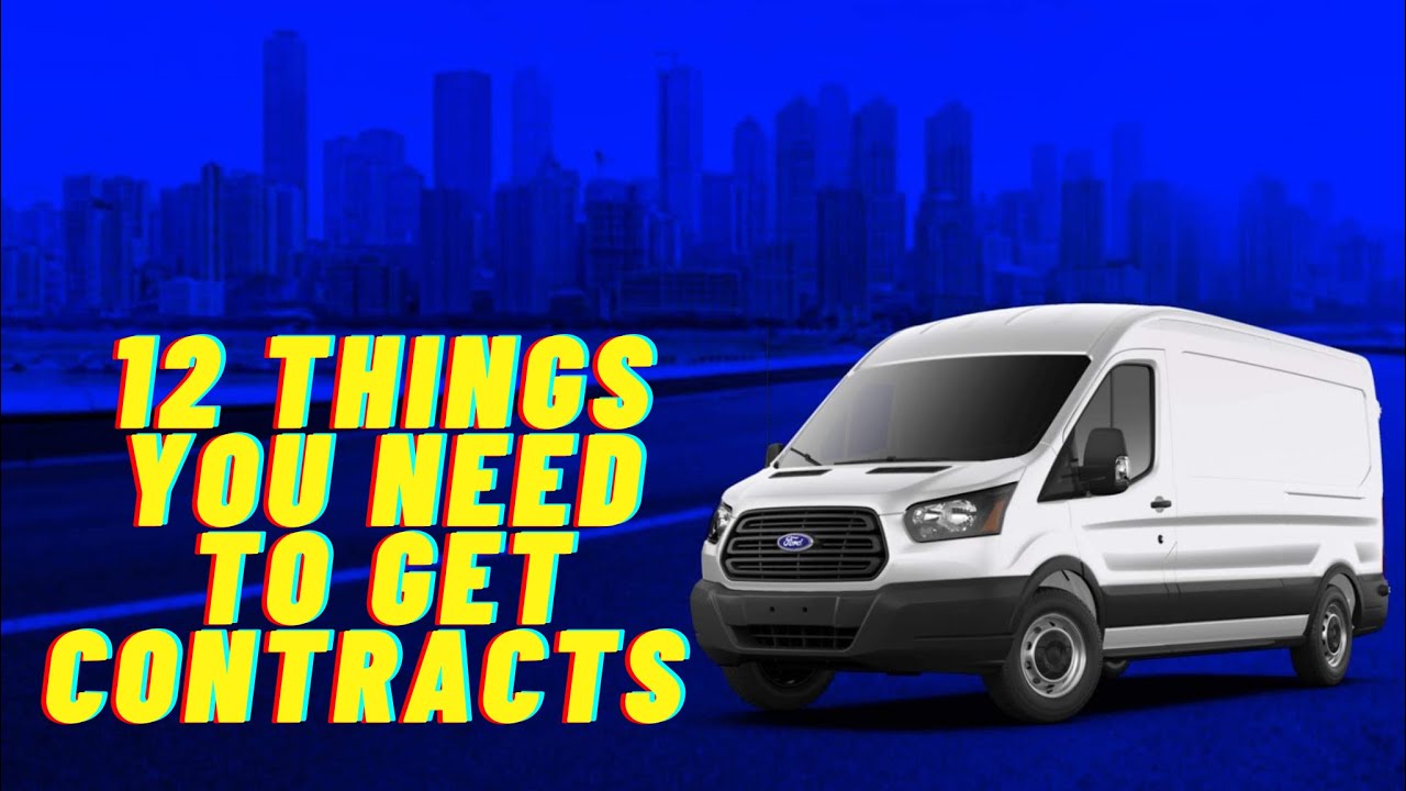 12 Things You Need To Get Contracts For Sprinter Cargo Business
