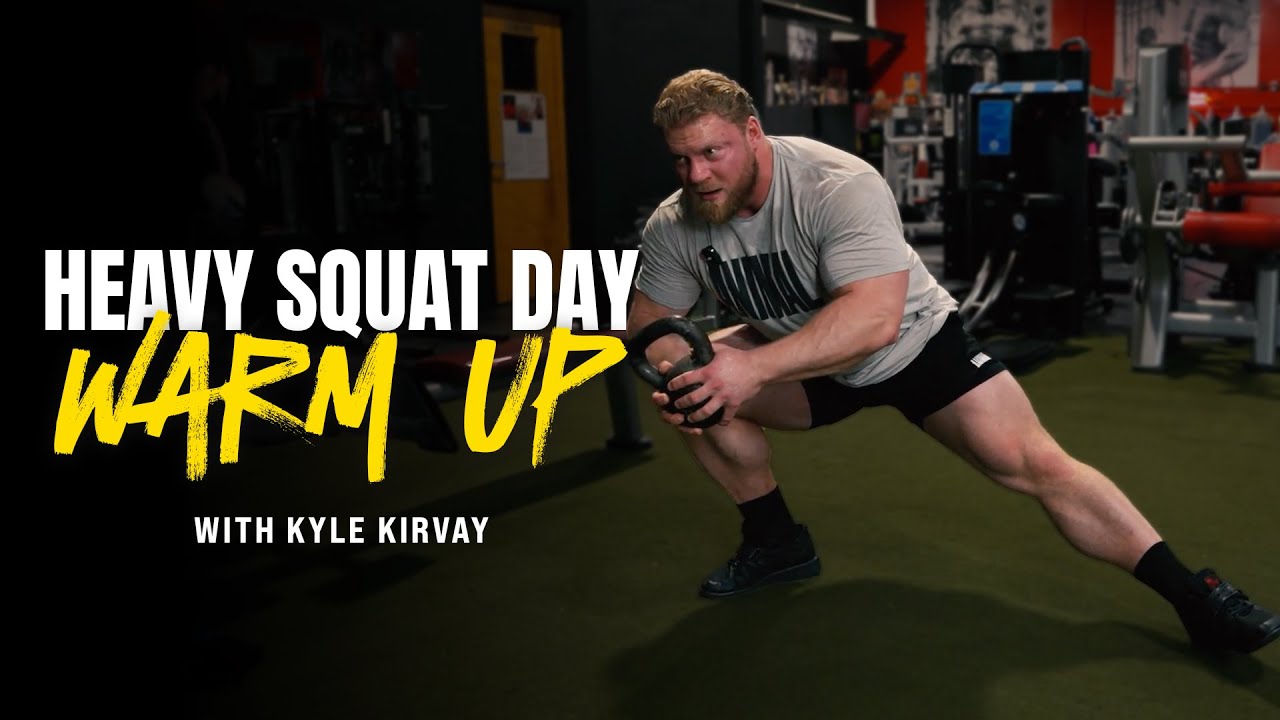 Kyle Kirvay Gears Up for a 903lb Squat | Full Warm-Up Routine