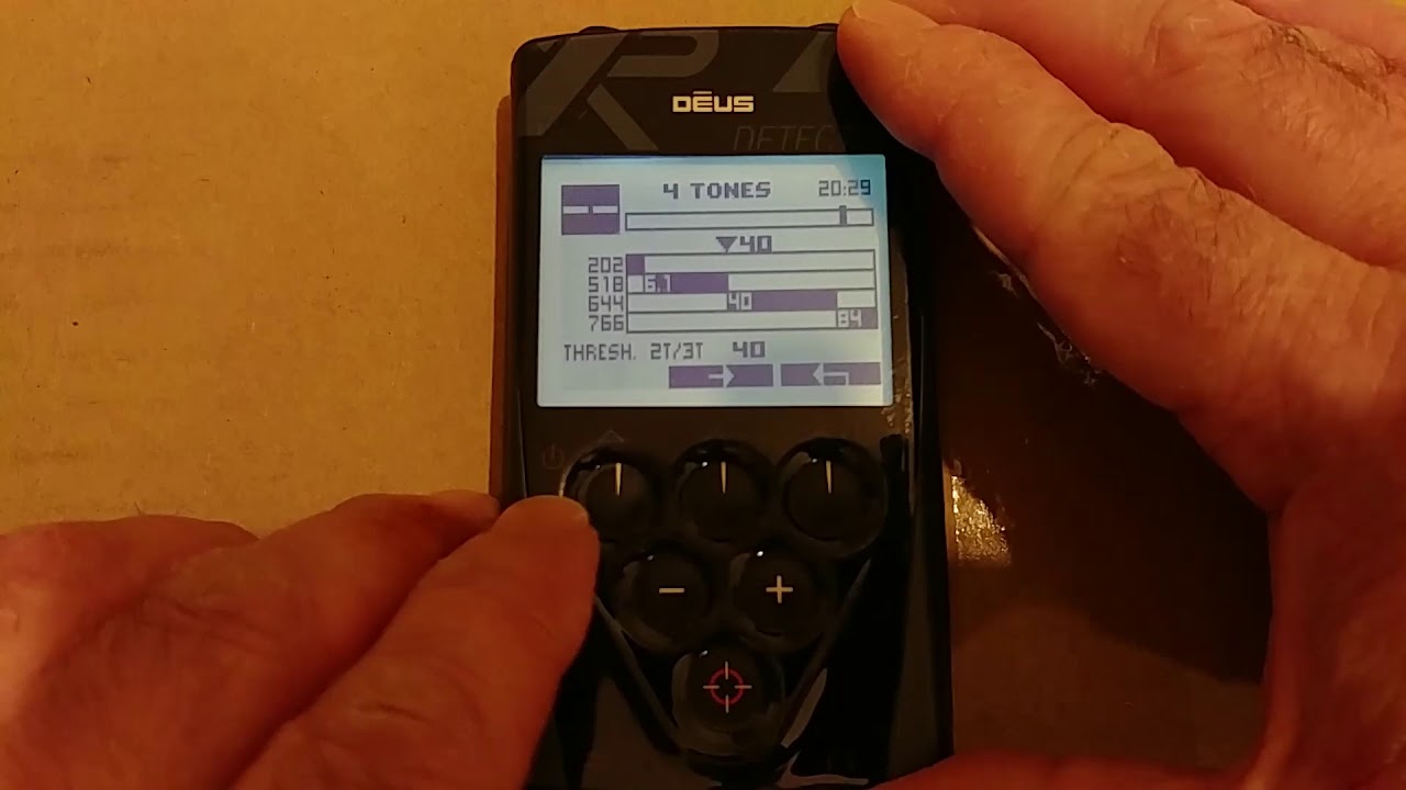 XP Deus - Setting Tone Breaks & Tones explained (I hope !)
