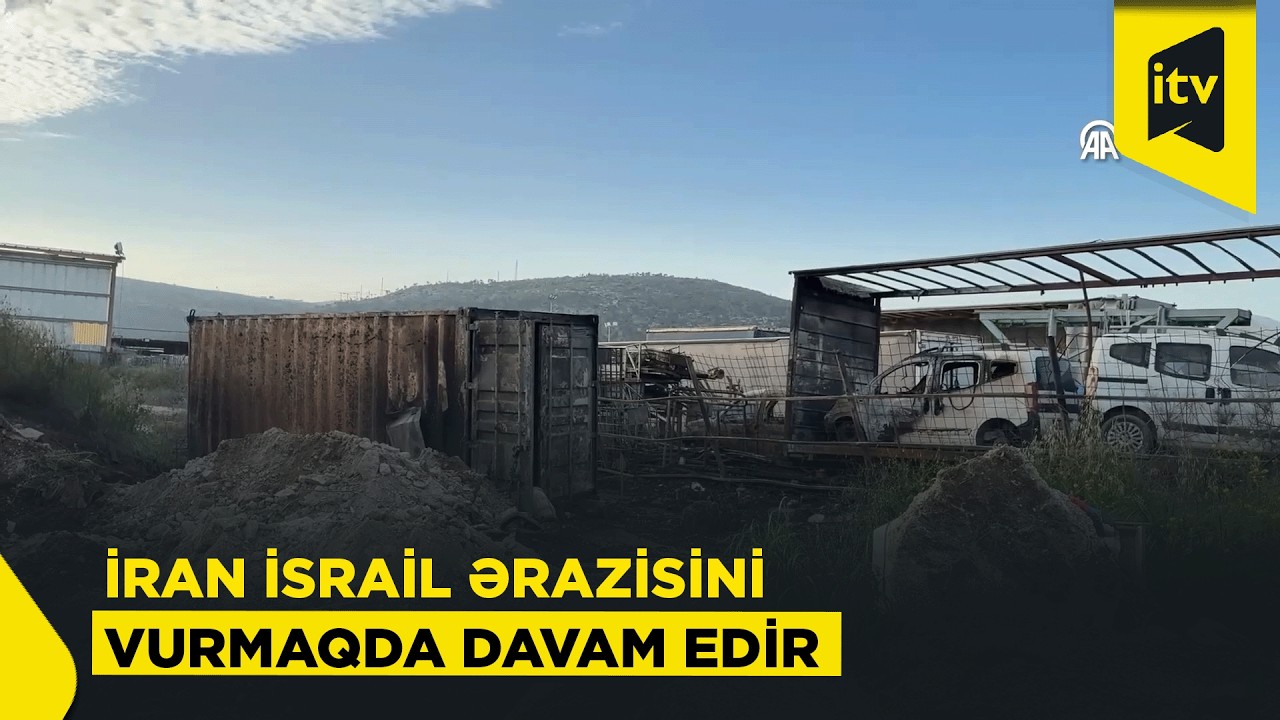 İranın İsrailə atdığı raketlərdən bəziləri Nasıra şəhərinə düşdü