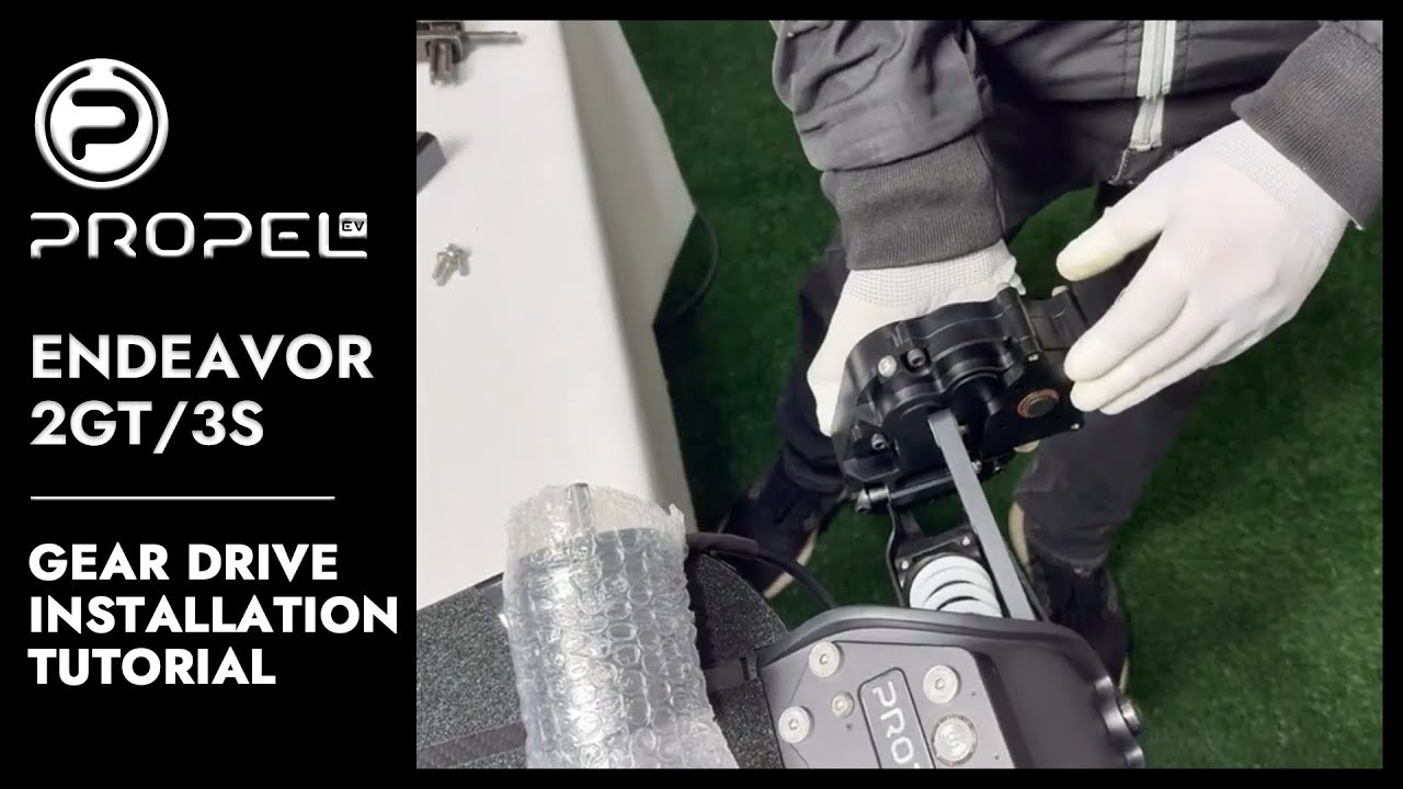 Endeavor 2GT Gear Drive Installation Tutorial