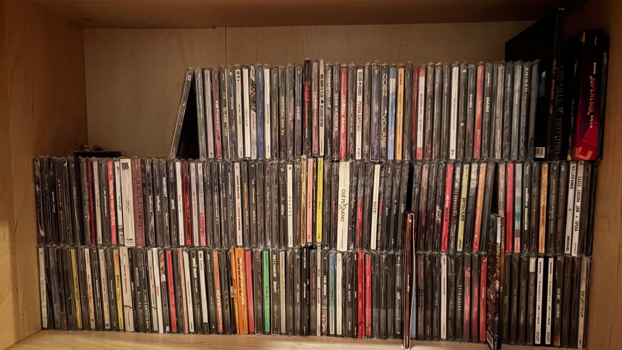Vi mostro la mia collezione di cd ( parte 1 )