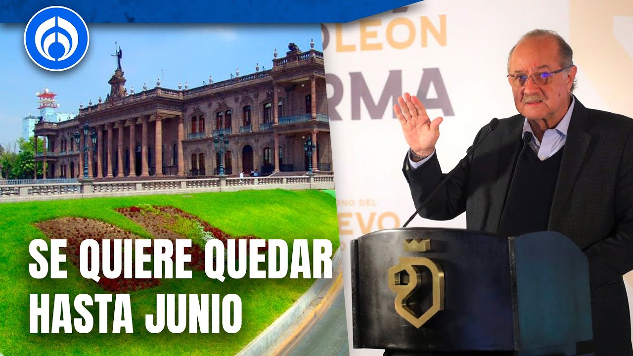 Javier Navarro asegura será el encargado de despacho en NL y gobernará hasta junio
