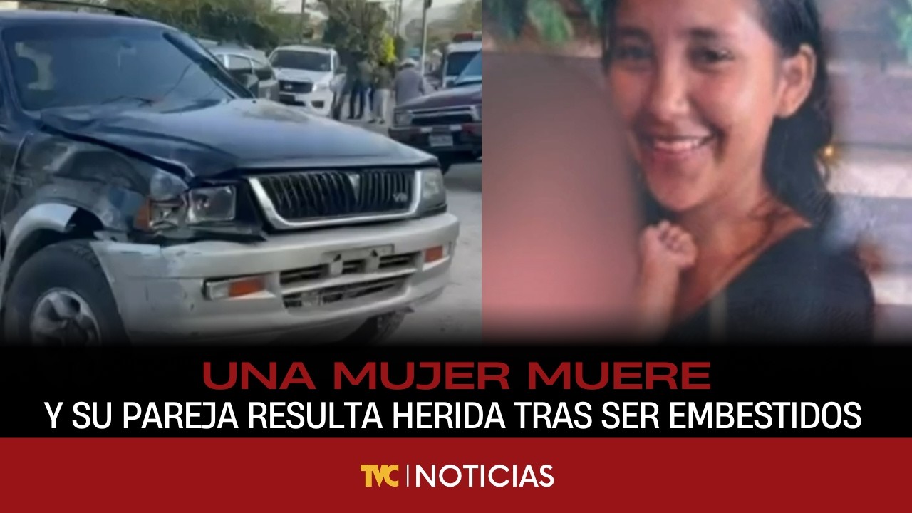 Una mujer muere y su pareja resulta herida tras ser embestidos en su moto por una camioneta